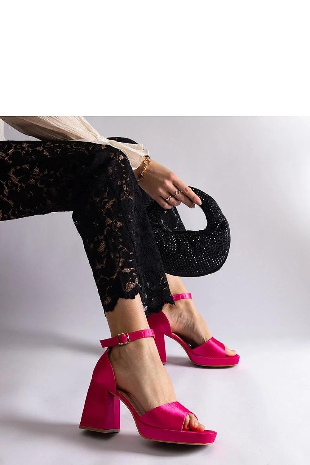 Sandały Model Saucedo OK-27 Pink - PRIMO