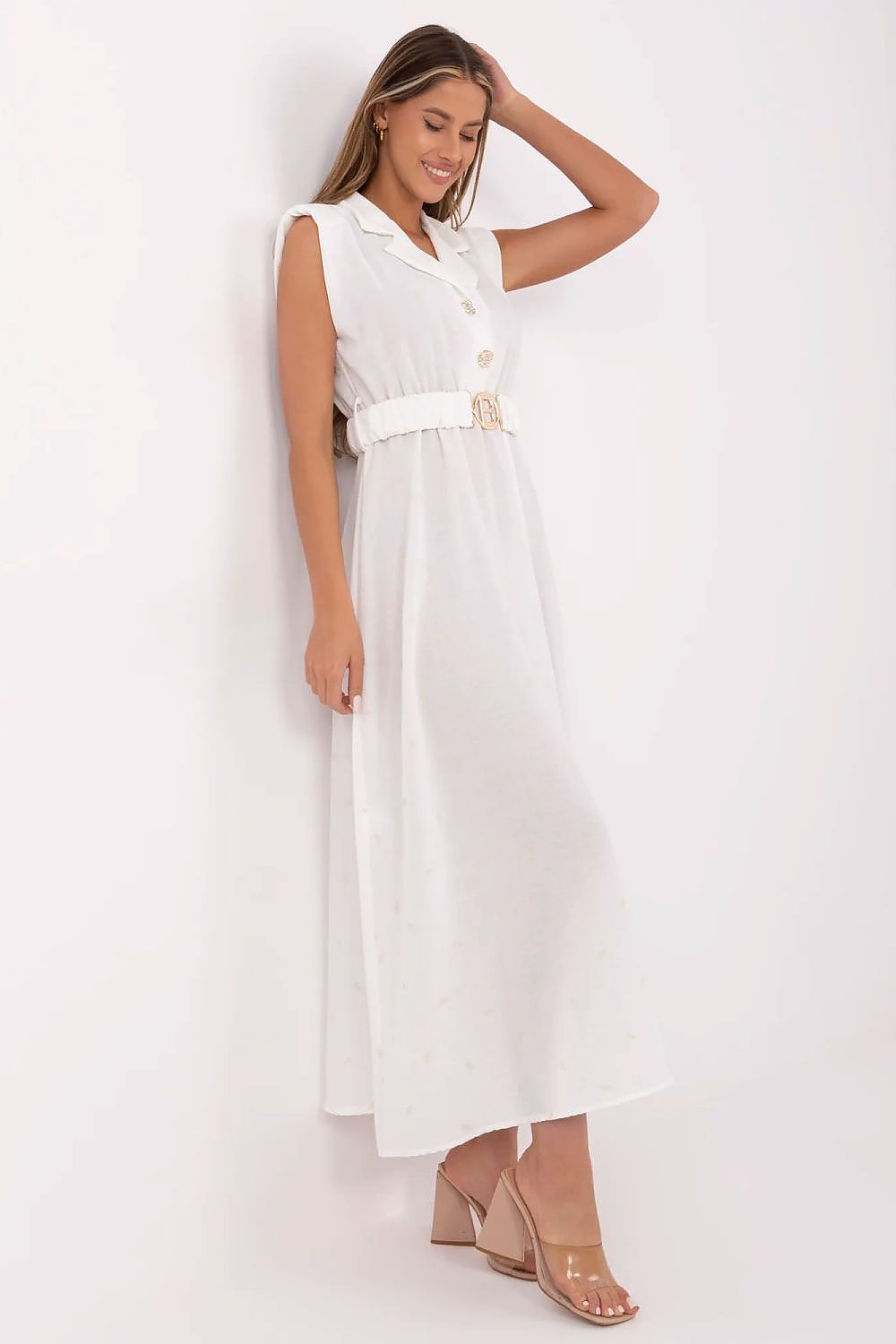 Sukienka Model DHJ-SK-20871.64 White - Italy Moda