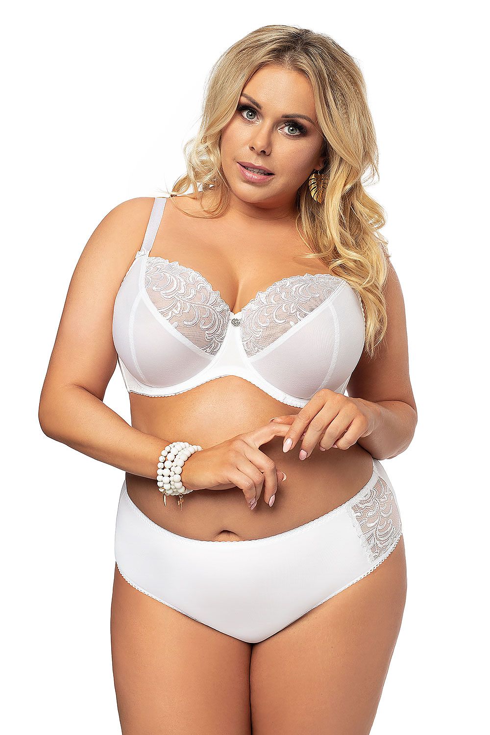 Biustonosz Soft Model K378 Victoria White - Gorsenia Lingerie