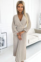   Sukienka Model Viviana 504-2 Beige - Numoco 