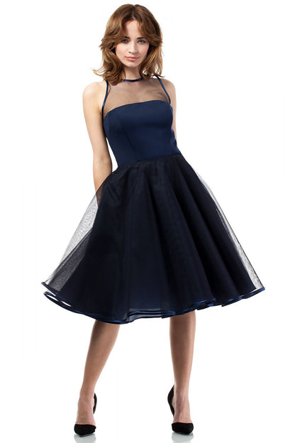  Sukienka Model MOE148 Navy - Moe 