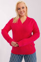   Sweter Damski Model PM-SW-PM688.64 Fuksja - Factory Price 