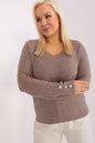   Sweter Damski Model PM-SW-PM1020.12P Dark Beige - Factory Price 