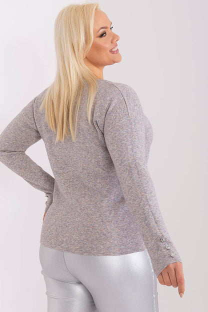   Sweter Damski Model PM-SW-PM1020.12P Grey - Factory Price 