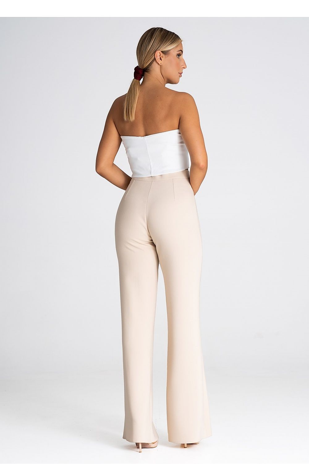  Spodnie Damskie Model M955 Beige - Figl 
