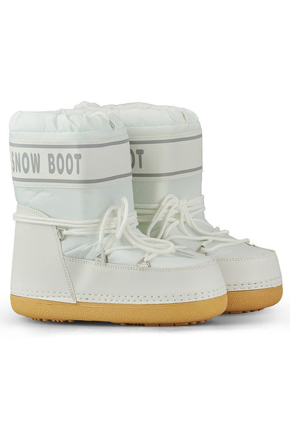   Śniegowce Model 6855-2W White - PRIMO 