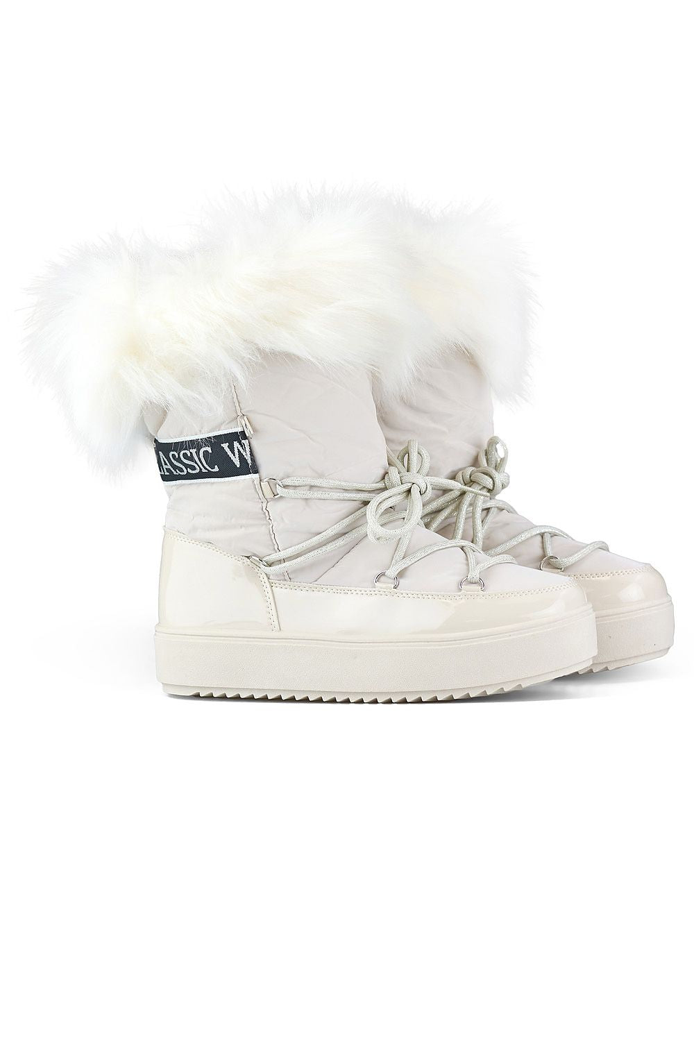   Śniegowce Model 5705-4BE Beige - PRIMO 