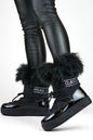   Śniegowce Model 5705-1B Black - PRIMO 