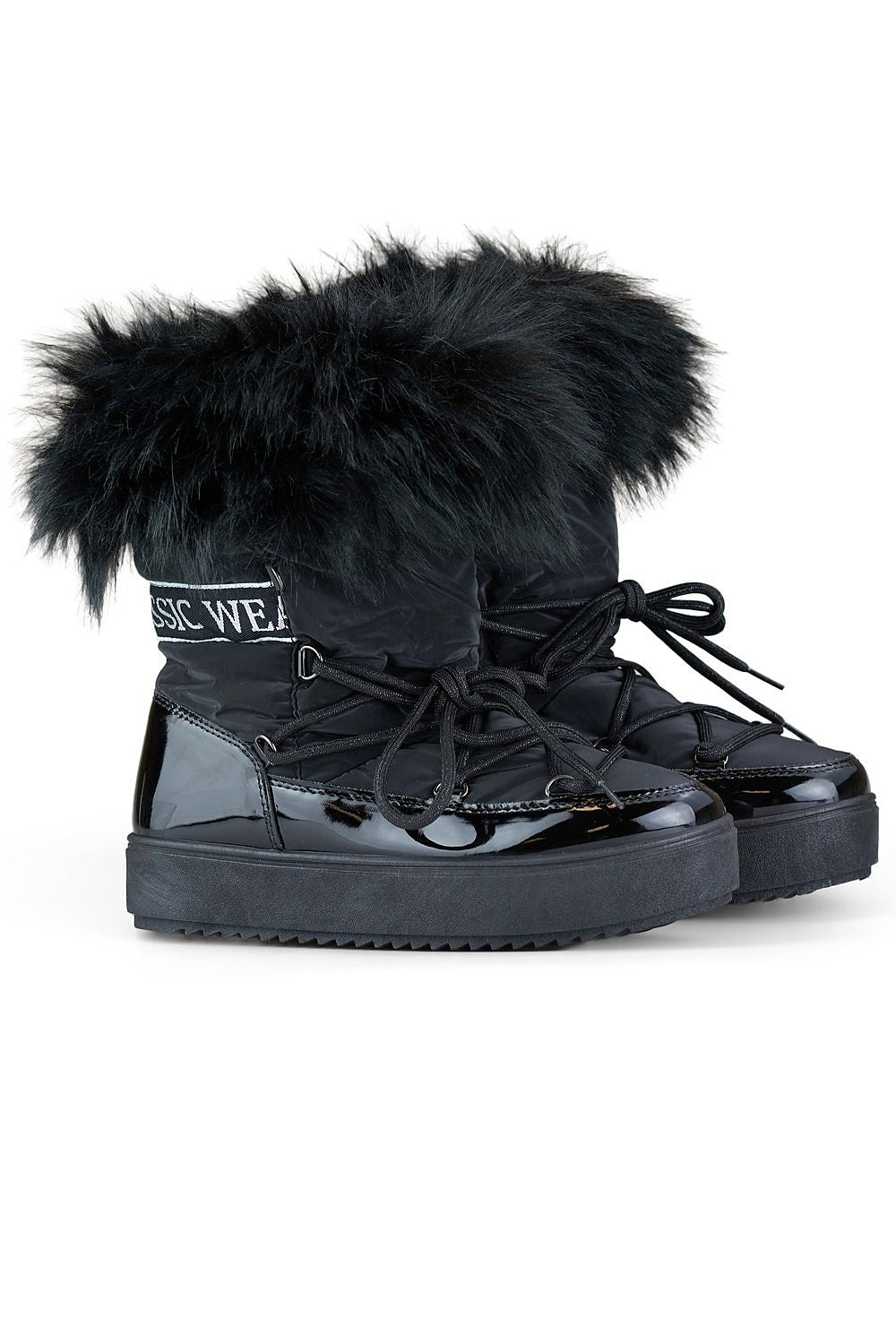   Śniegowce Model 5705-1B Black - PRIMO 