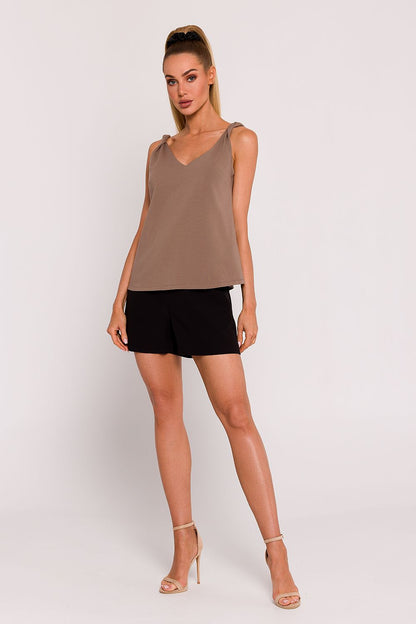   Bluzka Model MOE792 Cacao - Moe 