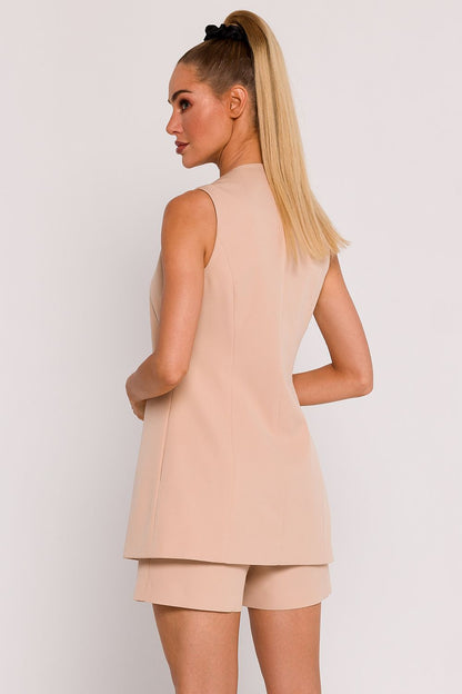   Kamizelka Model MOE776 Beige - Moe 