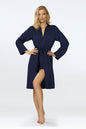  Szlafrok Damski Model Amina Navy - DKaren 
