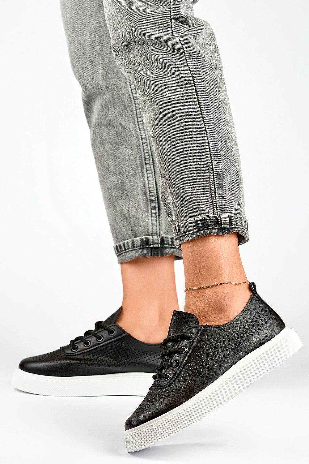   Trampki Model 777-1B Black - PRIMO 
