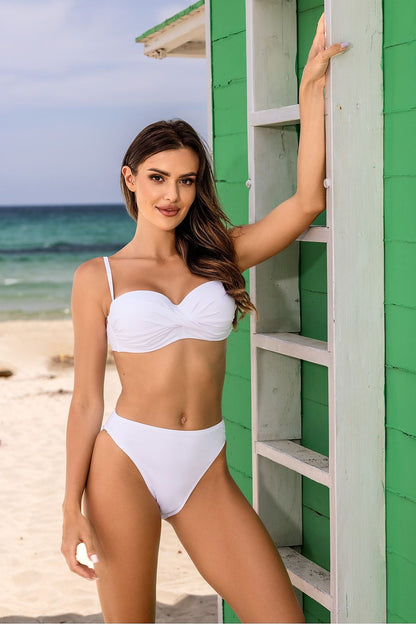  Kostium dwuczęściowy Kostium kąpielowy Model Alice-26/G kolor 002 White - Etna 