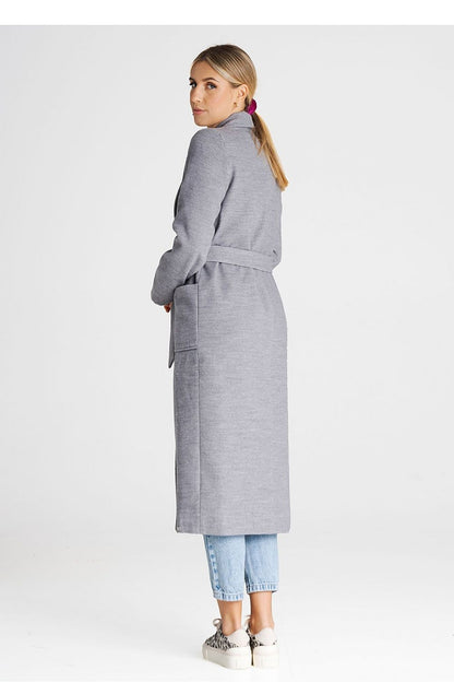   Płaszcz Damski Model M991 Grey - Figl 