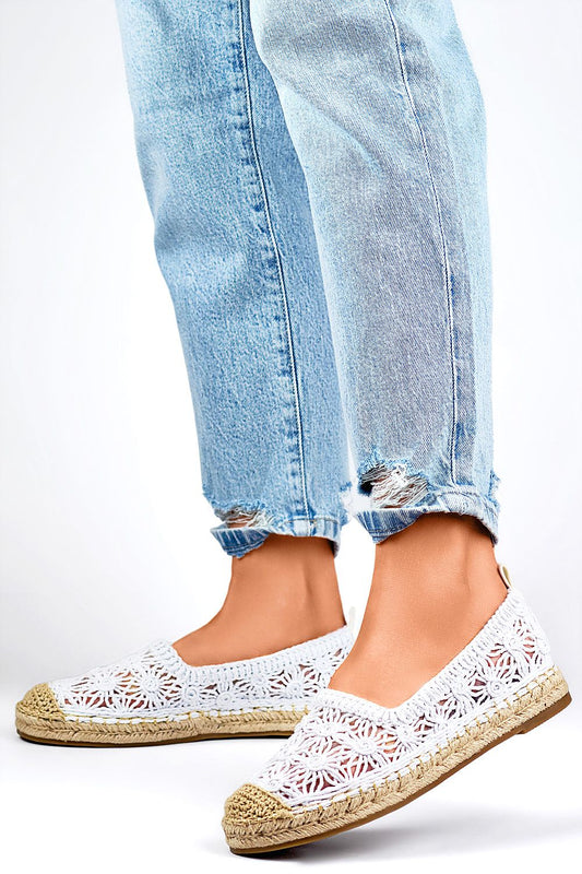   Espadryle Model 77-528W White - PRIMO 