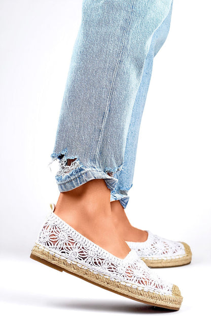   Espadryle Model 77-528W White - PRIMO 
