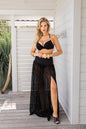  Sukienka Plażow Pareo Model Ibiza 2 kolor 001 Black - Etna 