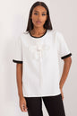  Bluzka Model LK-BZ-509621-2.01X Ecru - Lakerta 