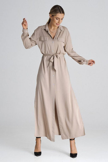  Sukienka Model M1000 Beige - Figl 