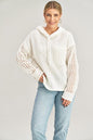   Sweter Damski Model M996 Ecru - Figl 