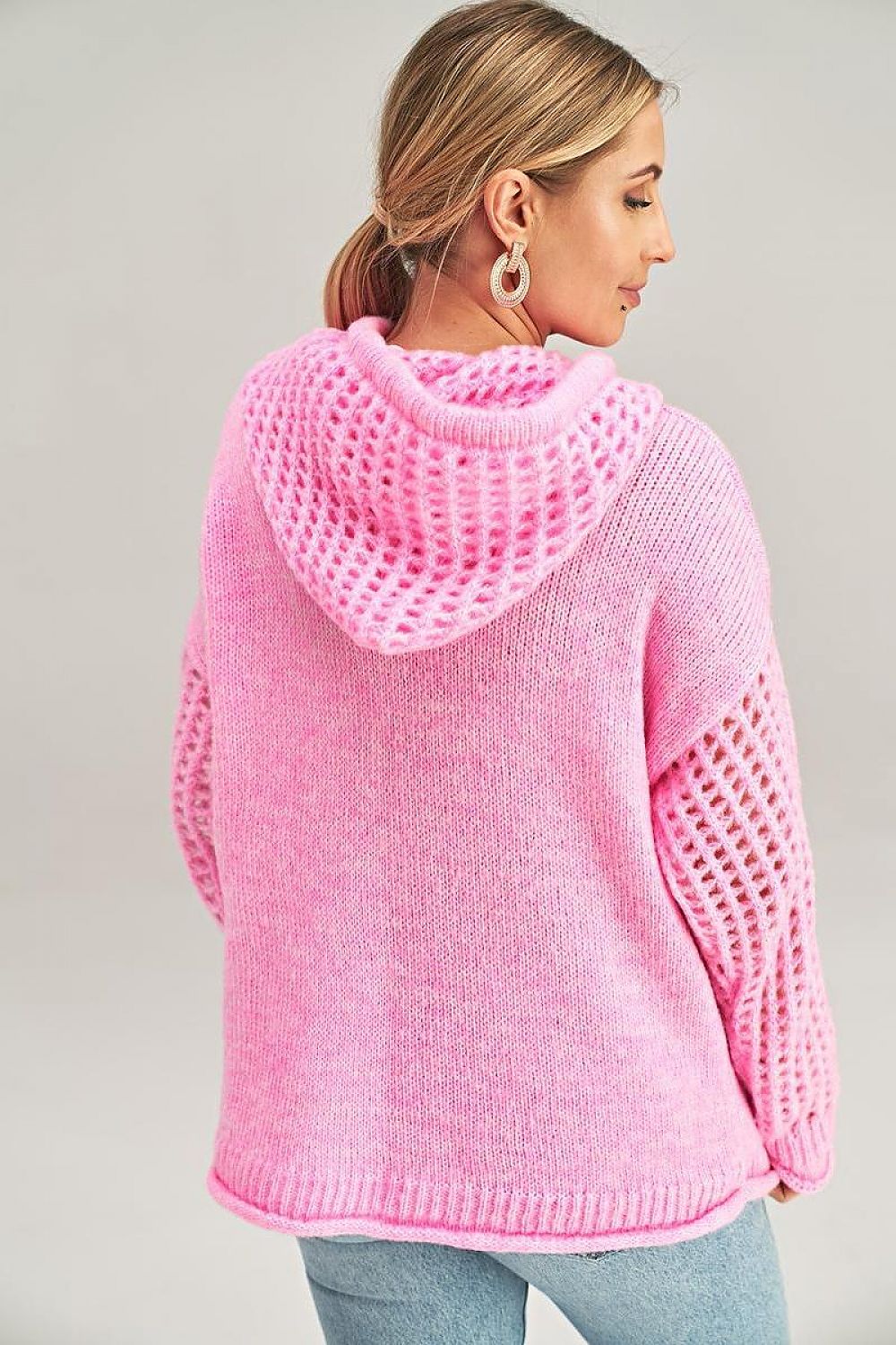  Sweter Damski Model M996 Pink - Figl 