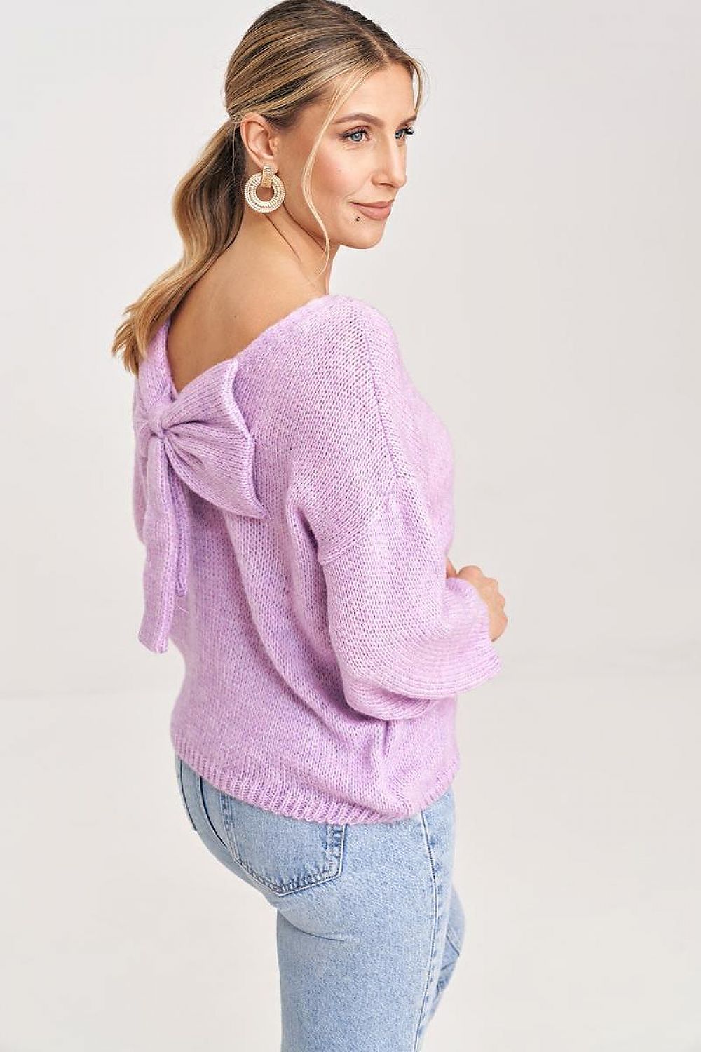   Sweter Damski Model M993 Violet - Figl 