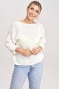   Sweter Damski Model M993 Ecru - Figl 