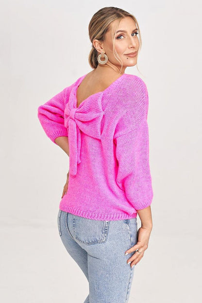   Sweter Damski Model M993 Pink - Figl 