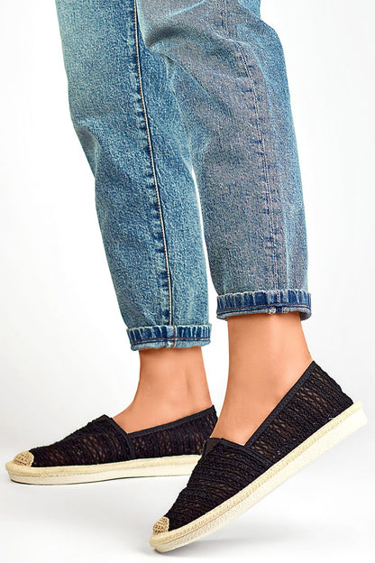   Espadryle Model XY2832-1B Black - PRIMO 