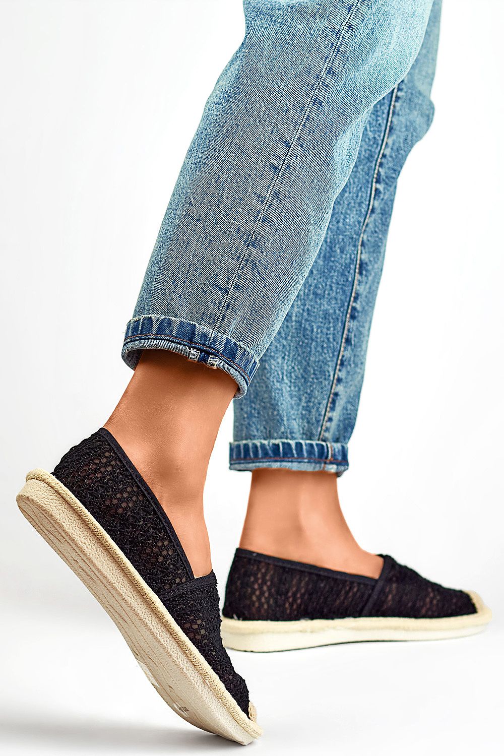   Espadryle Model XY2832-1B Black - PRIMO 