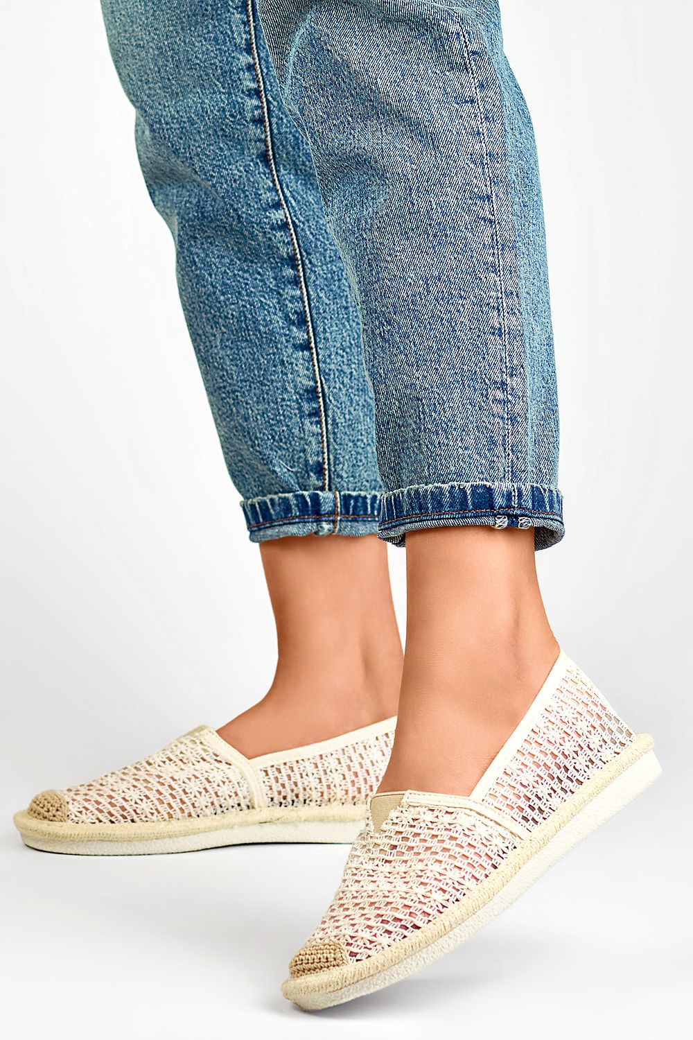   Espadryle Model XY2832-3BE Beige - PRIMO 