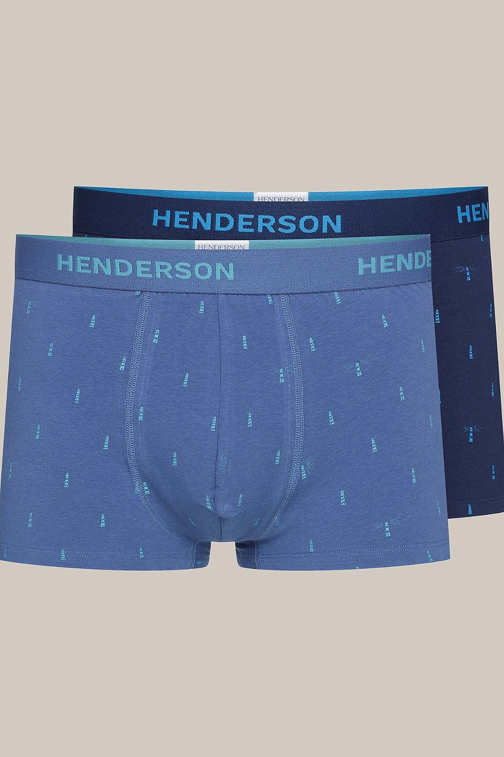   Komplet Bokserki Model Joy 41924-MLC Jeans/Navy - Henderson 