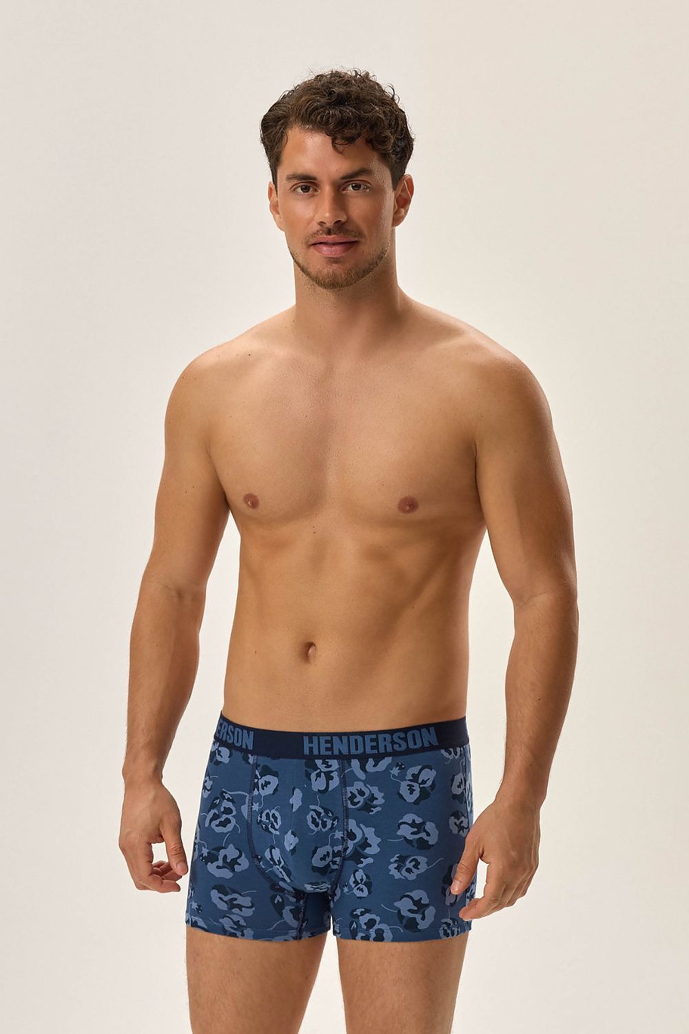   Komplet Bokserki Model Jarl 41930-MLC Jeans/Navy - Henderson 