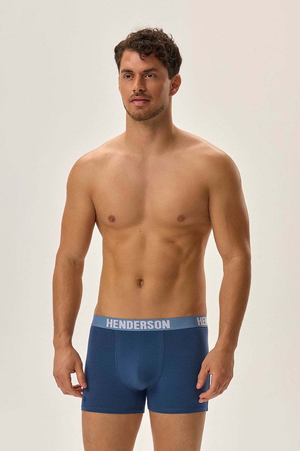   Komplet Bokserki Model Jarl 41930-MLC Jeans/Navy - Henderson 