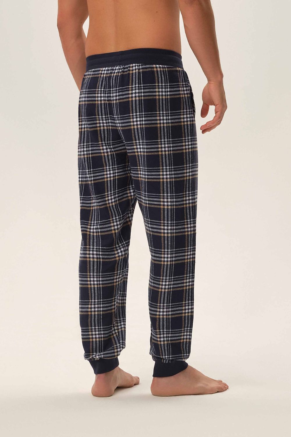  Spodnie Piżamowe Model Honor 3 42457-59X Navy - Henderson 