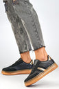   Buty Sportowe Model A185B Black/Beige - PRIMO 