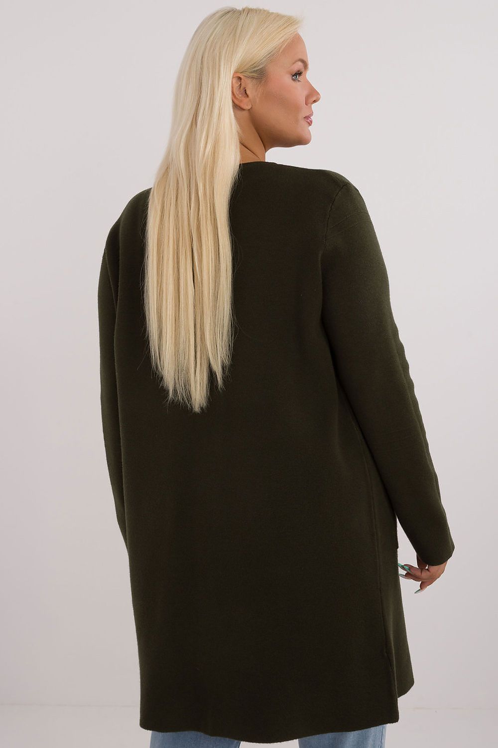   Sweter Damski Model PM-SW-PM793.01 Khaki - Factory Price 