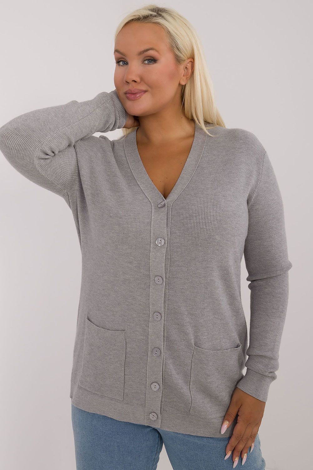   Sweter Damski Model PM-SW-PM730.31P Grey - Factory Price 