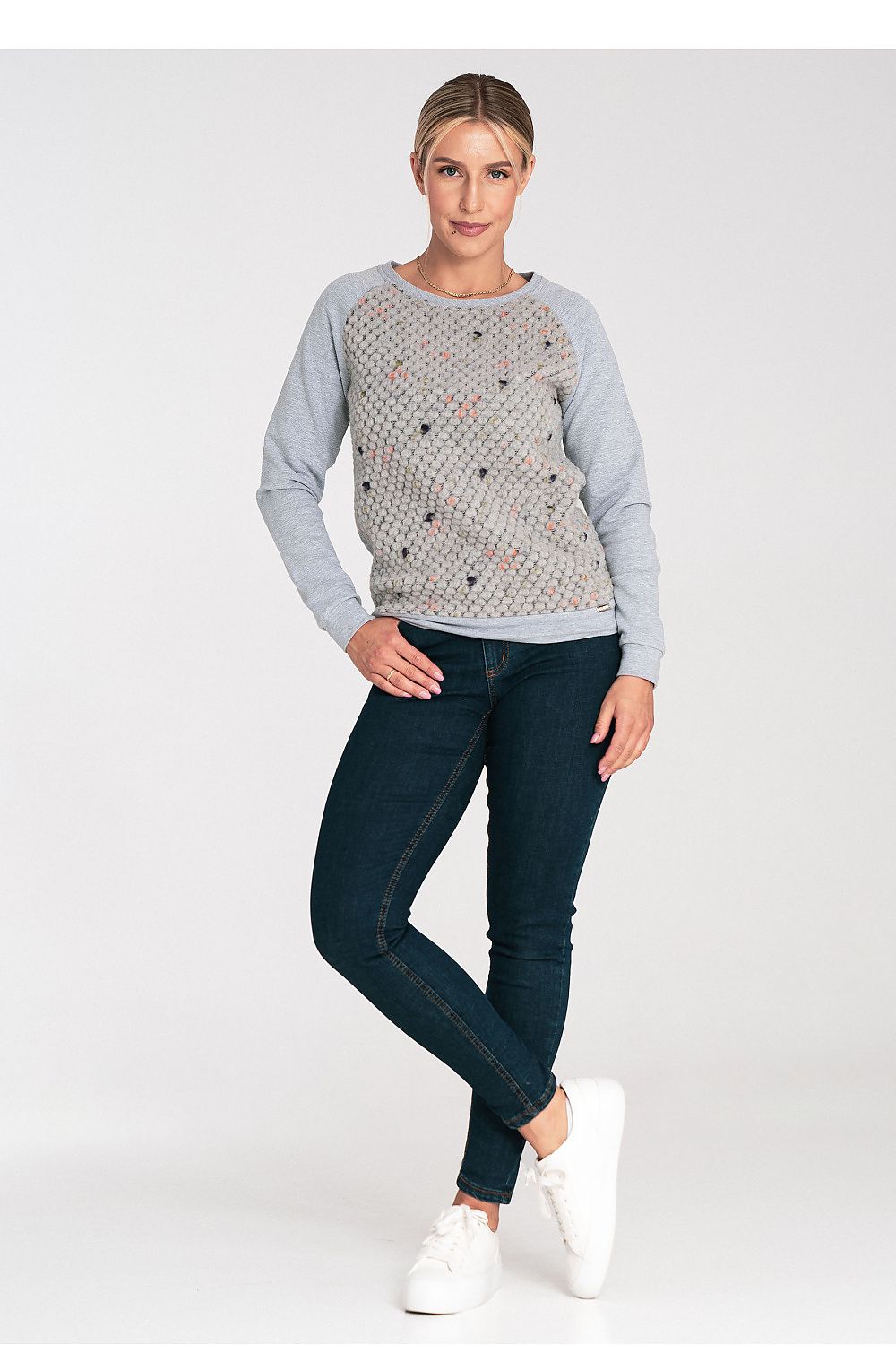   Bluza Damska Model M1046 Grey - Figl 