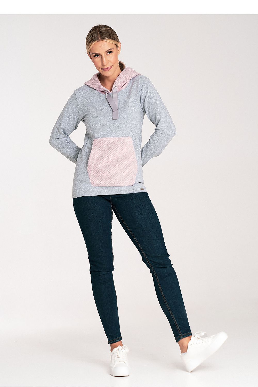   Bluza Damska Model M1045 Pink - Figl 