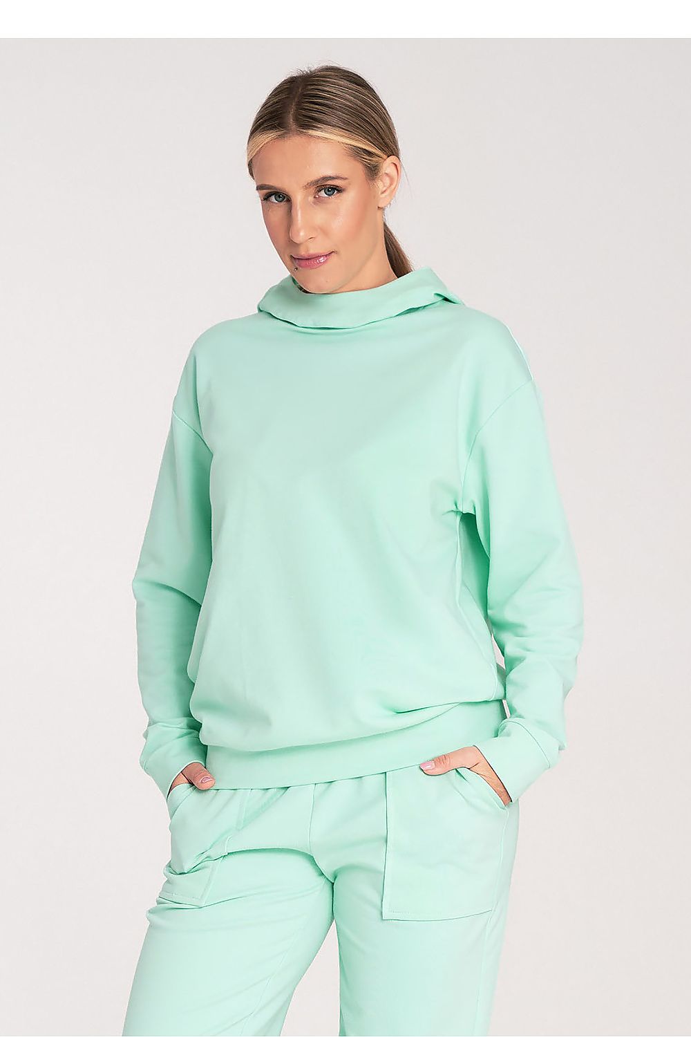   Bluza Damska Model M1034 Mint - Figl 