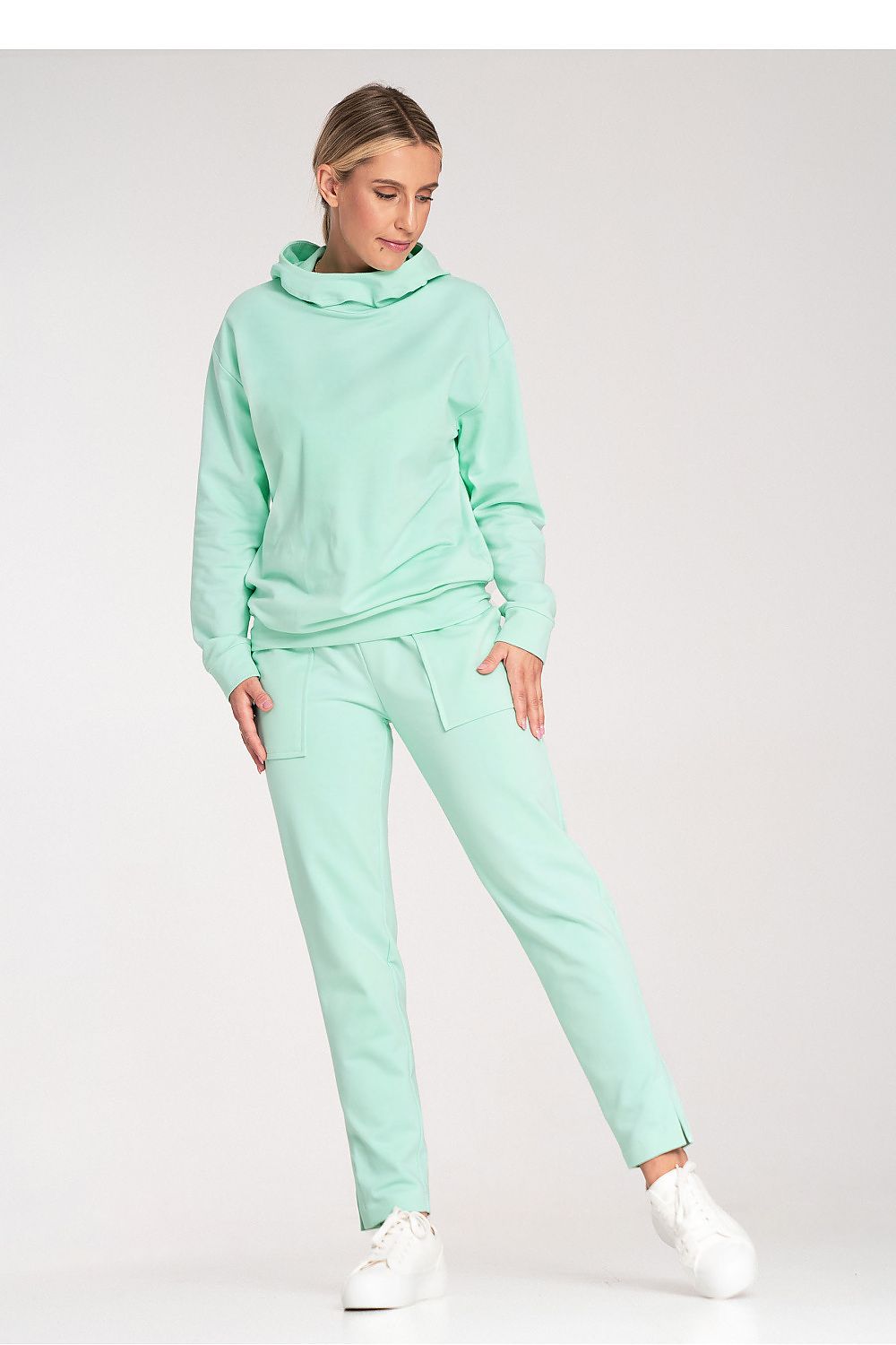   Bluza Damska Model M1034 Mint - Figl 