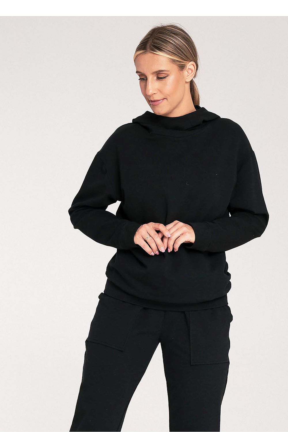   Bluza Damska Model M1034 Black - Figl 
