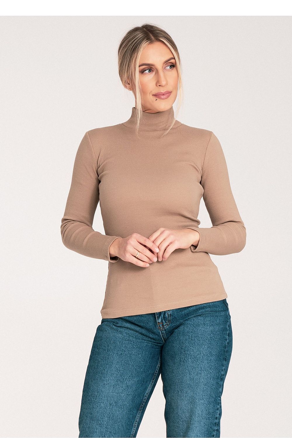   Golf Damski Model M1058 Beige - Figl 