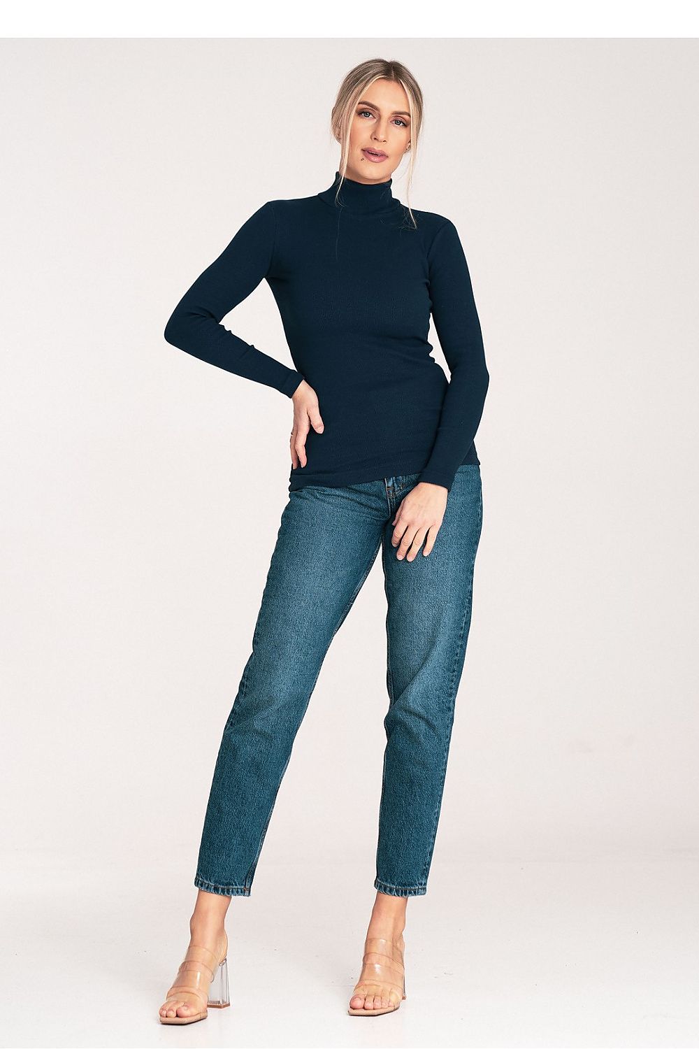   Golf Damski Model M1058 Navy - Figl 