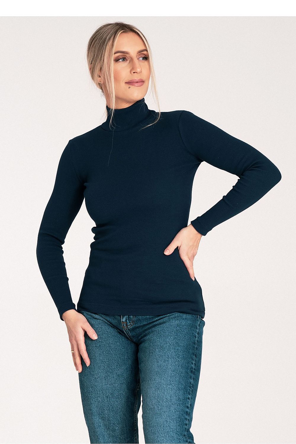   Golf Damski Model M1058 Navy - Figl 