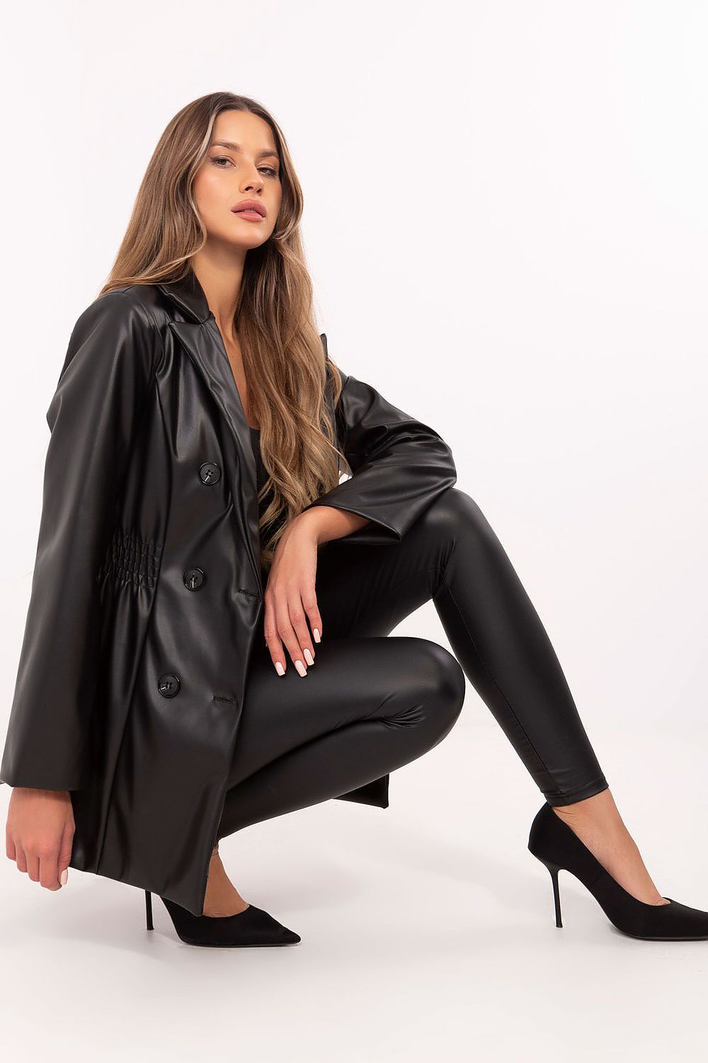   Marynarka Model DHJ-MA-A8683.37 Black - Italy Moda 