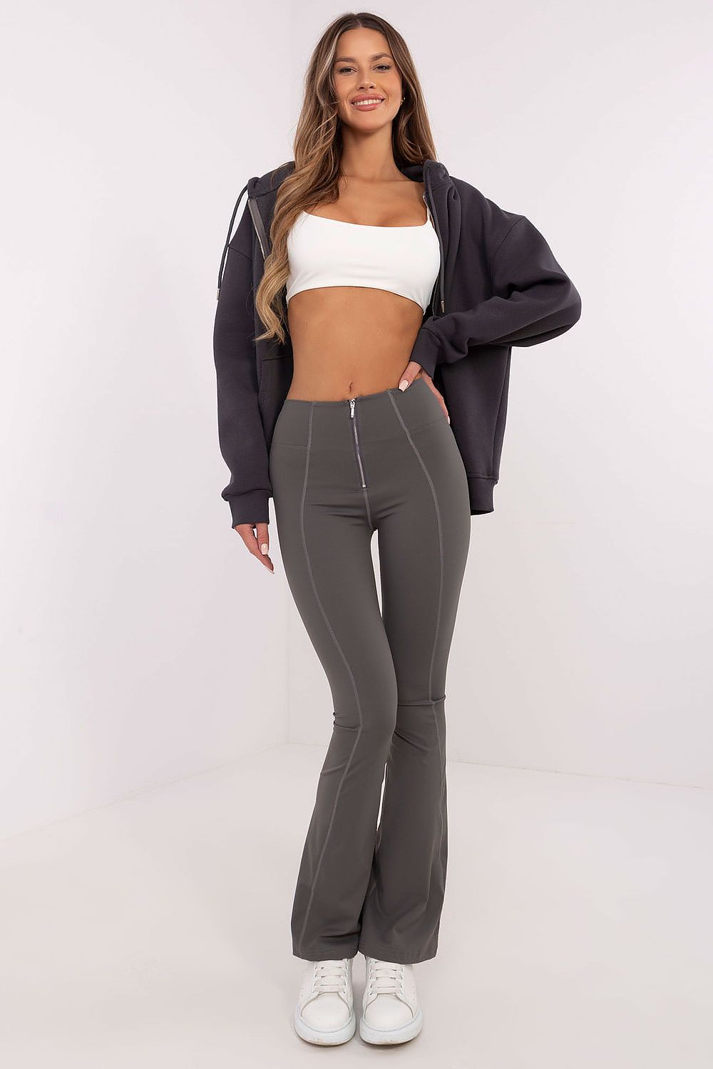   Legginsy Model NM-SP-V3696.24 Dark Grey - NM 