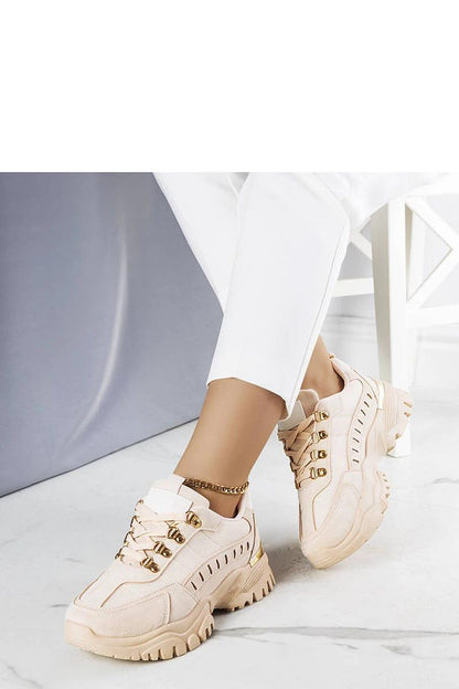   Beżowe sneakersy Mindy - Solea 